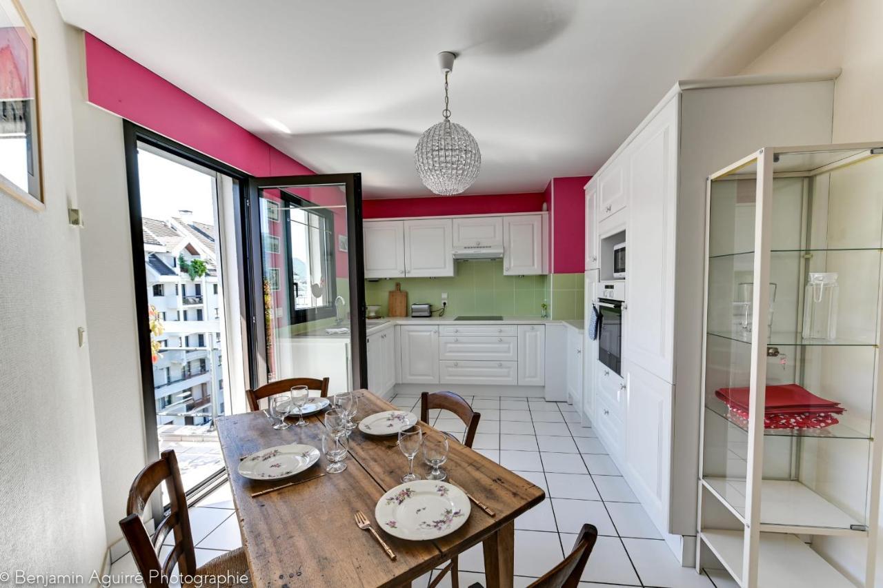 Le Theleme - Duplex Apartment In Annecy Balcony & Parking 800M From The La Екстериор снимка